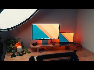 My Minimalist Desk Setup – A Desky L Shape Rubberwood Review