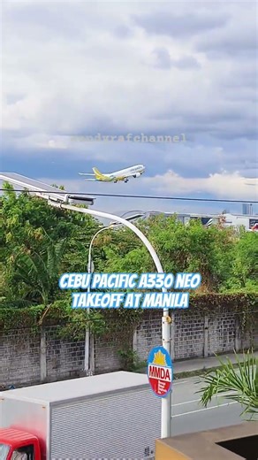 CEBU PACIFIC AIRBUS A330 NEO TAKEOFF AT NAIA PHL