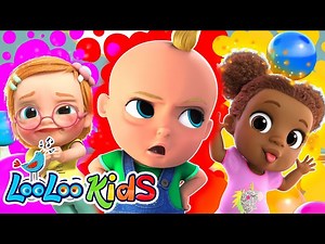 Feelings and Colors Song - Learn Emotions for Kids - LooLoo Kids Nursery Rhymes - Videos For Kids