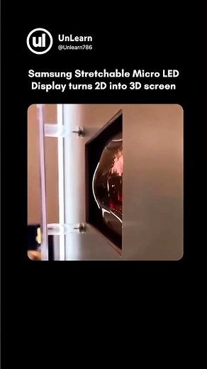 Samsung Stretchable Micro-LED Display | Next-Gen 3D Screen Technology