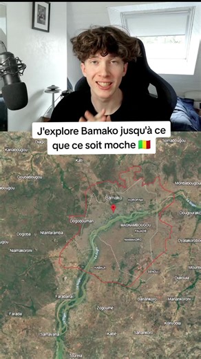 Bamako est vraiment immense c'est une dinguerie 🇲🇱 #bamako #mali #🇲🇱 #voyage #exploration