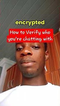 How to verify if it is only you and your friend reading the chat - Messenger