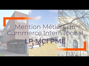 Licence professionnelle Métiers du Commerce International