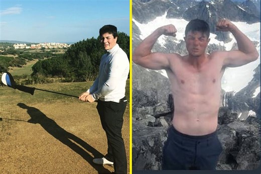 Viktor Hovland shows off epic body transformation while trekking through Norwegian mountains