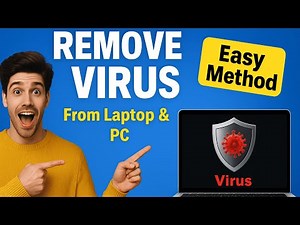 Remove Virus from Laptop 💻 & PC | 100% Working Easy Method | Mughal Electronics