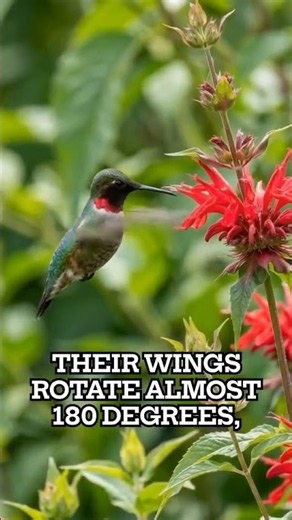 Why Hummingbirds Can Fly Backwards