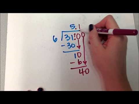 Add a decimal and a zero and keep dividing (1)