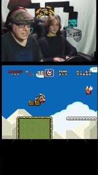 Switch Block and getting Yoshi for the first time #supermarioworld #retrogaming #snes #gameplay