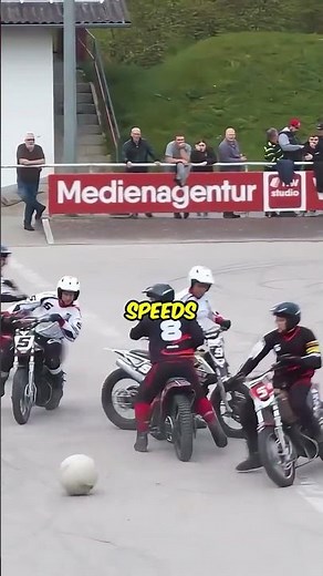 Combining Soccer With Motorcycles is Insane (@haalandeatingfootball) #shorts