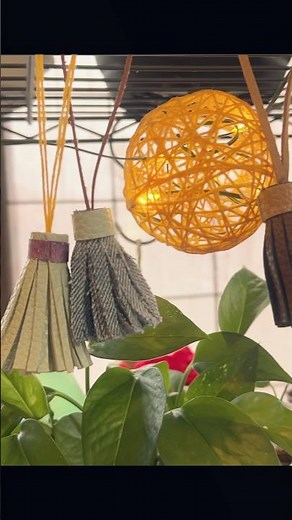 No-sew crafts✨Super easy❗️How to make a tassel #denim #diy #handmade #sdgs #crafts #sewing #tassel