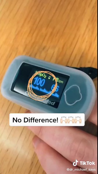 Do facemasks lower your oxygen levels? I did an experiment with 7! 😱#facemask #facemaskchallenge #COVID #doctor #lockdown #oxygen #experiment #learn