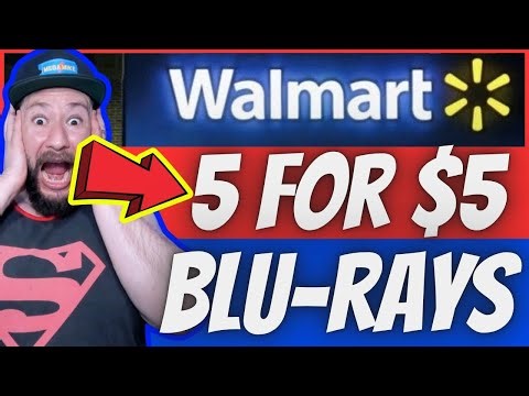 WOW!!!!! 5 FOR $5! NEW 4KS, BLU-RAYS & DVDS AT WALMART!!!!! (PHYSICAL MEDIA HEAVEN)
