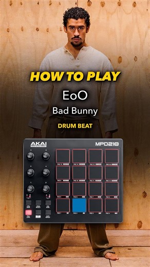 Learn How to Play the Drum Beat for “EoO” by Bad Bunny 🎛️