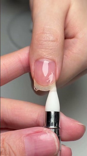 Nail Tips! How to reshape round nails into square shape? 💅✨