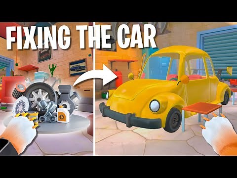 HOW TO FIX THE CAR IN I AM CAT!!!