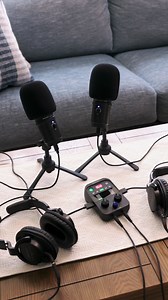 The podcast recorder made for USB mics. 🎤 The Zoom PodTrak P2 is the easiest way to record high-quality podcasts with USB microphones. With 2 mic inputs, 2 headphone outputs, and AI noise reduction, it’s all you need to sound your best - anywhere. Just plug in and press record. | Zoom