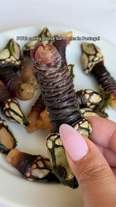 2.8M views · 15K reactions | Eating goose BARNACLES in Portugal  would you try this?? Cervejaria Ramiro, Lisbon #barnacles #percebes #portugal #food #seafood | biteswithlily | Facebook