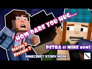 [SEASON 2] HOW DARE YOU HUG MY GIRL? RADAR The Bravest! FULL Minecraft Story Mode Season 2 Episode 2