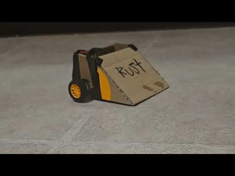 Homemade battlebot rust (theme)