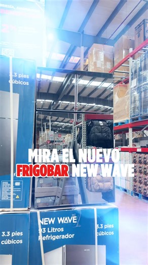 ¿Ya viste nuestro nuevo frigobar New Wave? 🤩Ven a City Club y enamórate de su diseño elegante y su increíble capacidad. #frigobar #cityclub | City Club