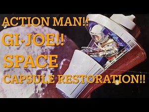 Gi-Joe Action Man Space Capsule Restoration.. can it be saved??