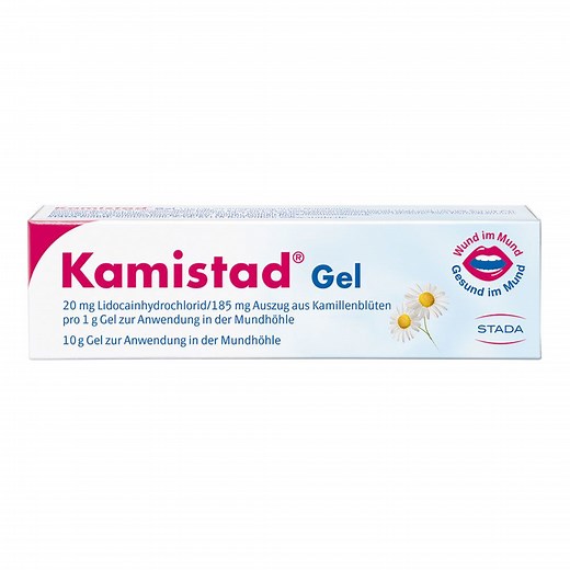 Kamistad® Gel bei Zahnfleischentzündungen und Aphten 10 g - Shop Apotheke