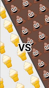 poop💩 vs ice creams🍦 what do you like.