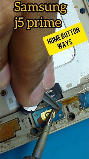 Samsung J5 prime Home button ways #shorts #samsung #homebutton