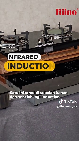 Riino Dual Burner Induction Cooker, effection and elegent in one cooker. #riino #induction #cooker