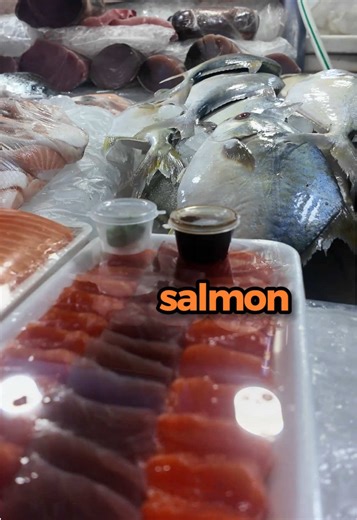 ₱350 Salmon at Tuna Sashimi sa Farmers Market