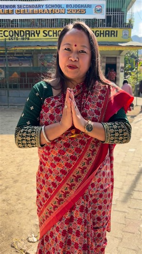 Representing different colours of traditions & languages🩷 #dikizangmulepcha #FacebookForCreators #thursday #traditional #sikkim #friends #lovelypeople @highlight Tshering Donka Kala Gurung Hangu Lepcha PM Shri Bojoghari Sr Sec School | Diki Zangmu Lepcha