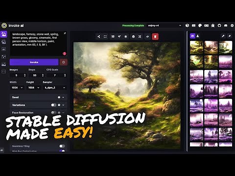 Install Stable Diffusion With Easy Diffusion 2.5 - Work on AMD GPUs Too - Free Ai Art Generator