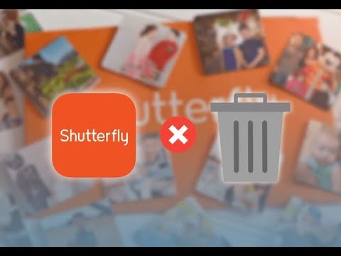 How to delete Shutterfly account