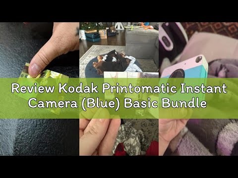 Review Kodak Printomatic Instant Camera (Blue) Basic Bundle + Zink Paper (20 Sheets) + Deluxe Case