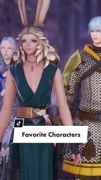 Favorite Final Fantasy XIV Characters Showcase