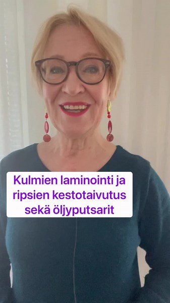Kulmien laminointi ja ripsien kestotaivutus - Kauneusvinkkejä ja öljyputsareita