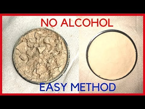 DIY | HOW TO FIX BROKEN COMPACT POWDER/MAKEUP WITHOUT ALCOHOL
