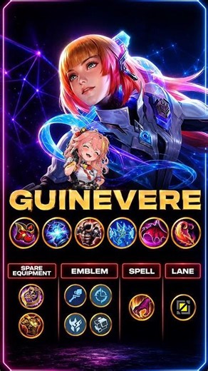 Guinevere Best Build 2026 🔥 Meta Jungle & EXP