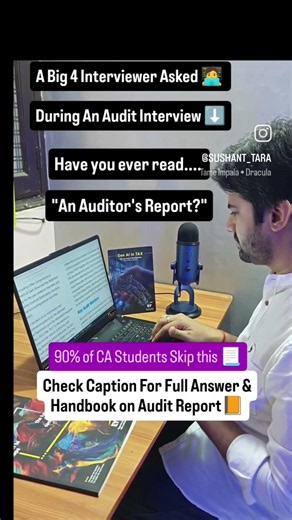 Read Auditors Report for Statutory Audit Interviews. Drop Your Email & Get Handbook on Audit Report📃