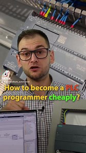 Don't spend 4,000 euros on learning PLC programming... #plc #automation #programming #siemens #fyp #e-learning #controlbyte | ControlByte Automation
