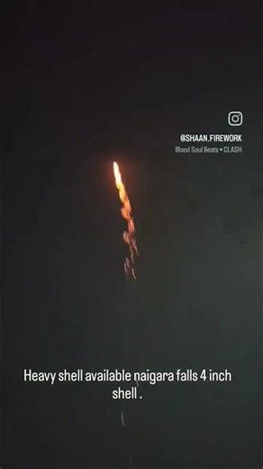 4 inch hand made shell available.. testing video...we provide fireworks 365 day