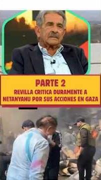 😱Revilla STRONGLY CRITICIZES Netanyahu for his ACTIONS in Gaza