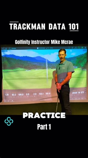 Golfinity on Instagram: "Coach Mike breaks down TrackMan Data Pt. 1"