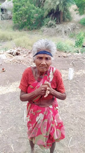 Traditional Village Life of an Elderly Woman in India