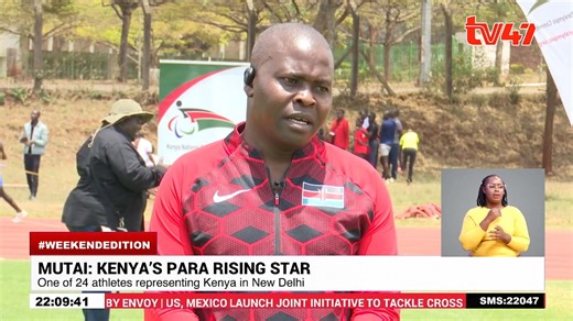 Over 1,200 athletes are currently competing at the World Para Athletics Championships in New Delhi, India, running until October 5th. Among them is Kenya’s own Vincent Mutai, a young sprinter and long jumper from Bomet County. #TV47WeekendEdition | TV47 Digital | Facebook