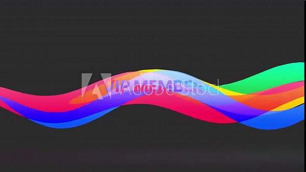 VIP Member Swirly Lines Text Animation 4K – Exclusive Access CTA for Membership Programs and Premium Tiers