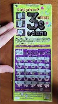 BOOM 3X! 3 MILLIONS A CHARM! PA LOTTERY $30 SCRATCH OFF TICKET WINNER #scratch #lottery #palottery