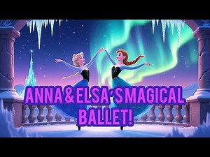 ⛸️❄Anna & Elsa’s Magical Ballet Show 👑 | Frozen Princess Dance Story for Kids