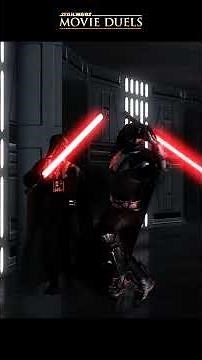 Darth Malgus vs Darth Vader (NPC Battle) #starwars #movieduels #kotor