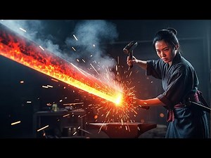 Japanese Sword Making Secrets Revealed with Tamahagane Steel